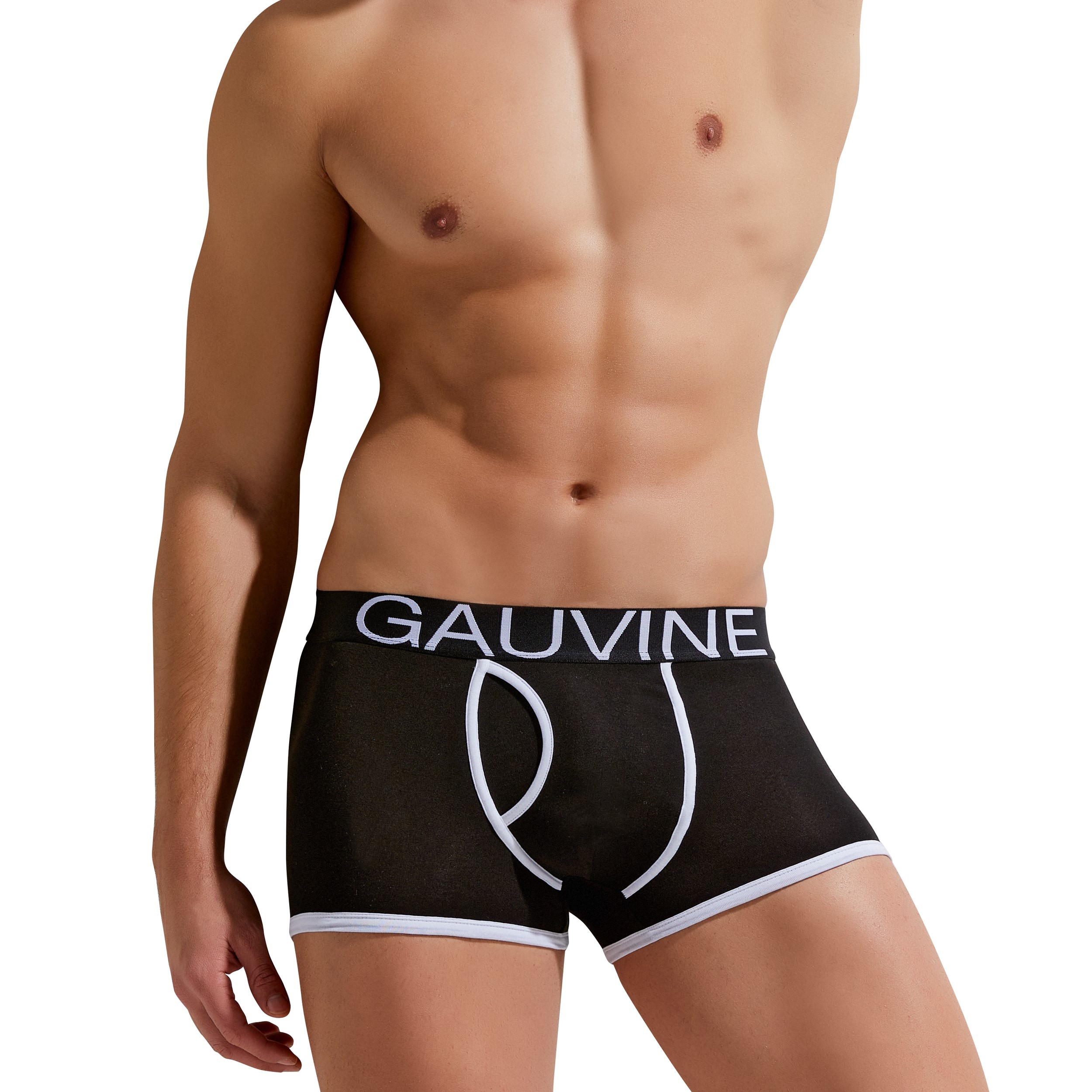 

Трусы мужские GAUVINE 3001 черные M, Черный, 3001
