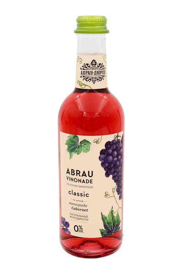 Газированный напиток Абрау-Дюрсо Abrau Vinonade каберне 0,375 л