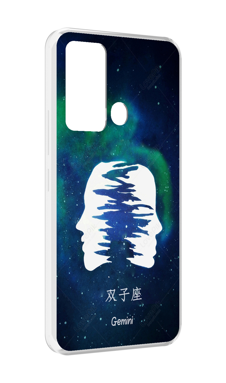 

Чехол MyPads знак зодиака близнецы 6 для ITEl Vision 3, Прозрачный, Tocco