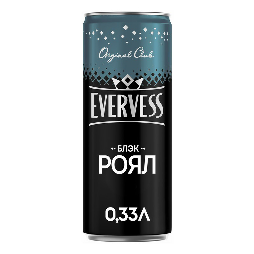 Газированный напиток Evervess Кола 0,33 л