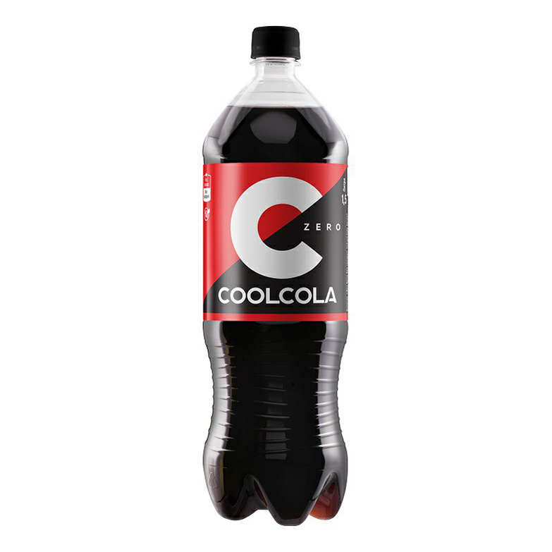 Газированный напиток CoolCola Zero без сахара 1,5 л