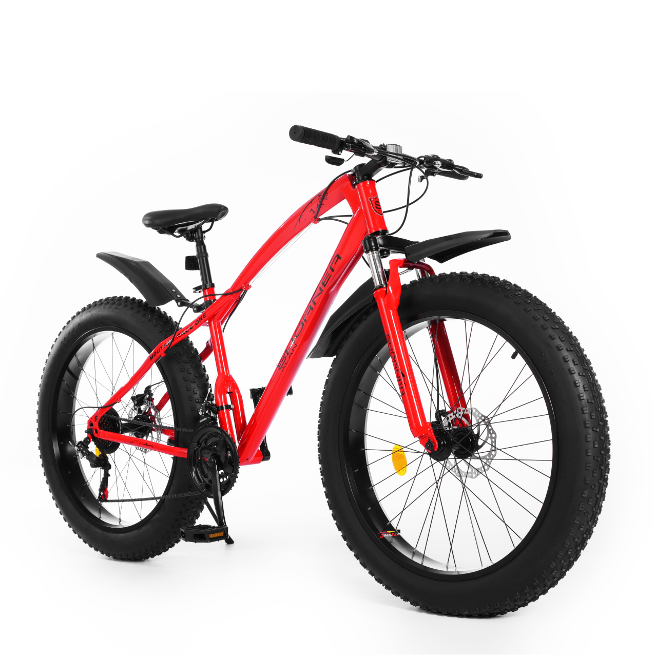 фото Велосипед горный shorner maxxis fatbike 26 красный