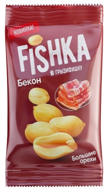 

Арахис Fishka жареный со вкусом бекона 90 г