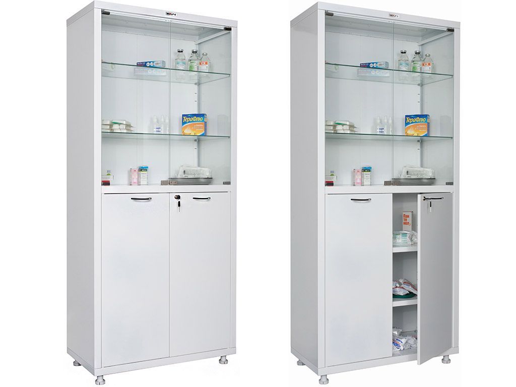 

Медицинский шкаф HILFE МД 2 1780/SG, Белый