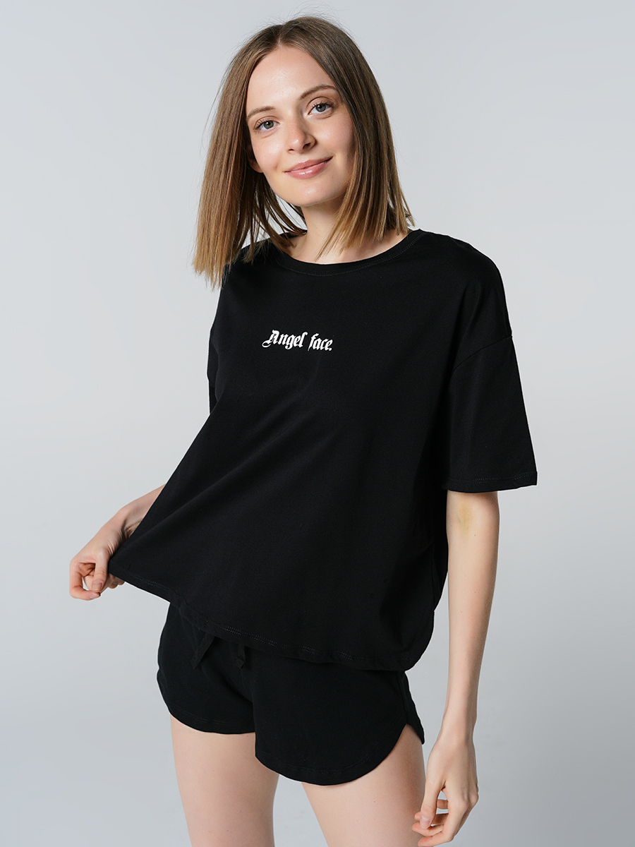 

Футболка женская ТВОЕ 78031 черная S