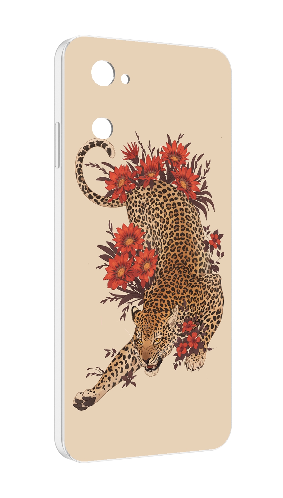 

Чехол MyPads тигр-из-цветов для UleFone Note 12 / Note 12P, Прозрачный, Tocco