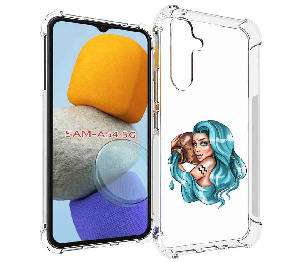 

Чехол MyPads Девушка-Водолей для Samsung Galaxy A54, Tocco