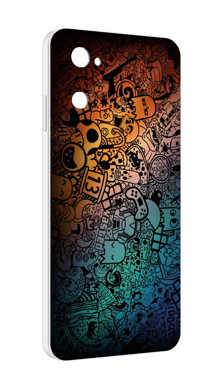 

Чехол MyPads стикеты в тени для UleFone Note 12 / Note 12P, Прозрачный, Tocco