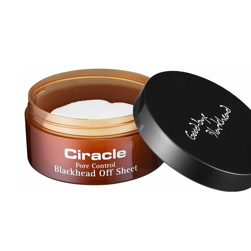 Ciracle Обновленные Салфетки для удаления черных точек Pore control blackhead off sheet...