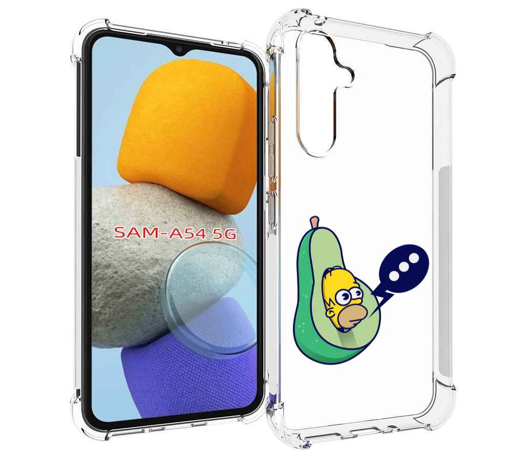 

Чехол MyPads Гомер-авокадо для Samsung Galaxy A54, Tocco