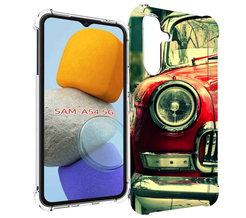 

Чехол MyPads Винтажная-машина мужской для Samsung Galaxy A54, Tocco