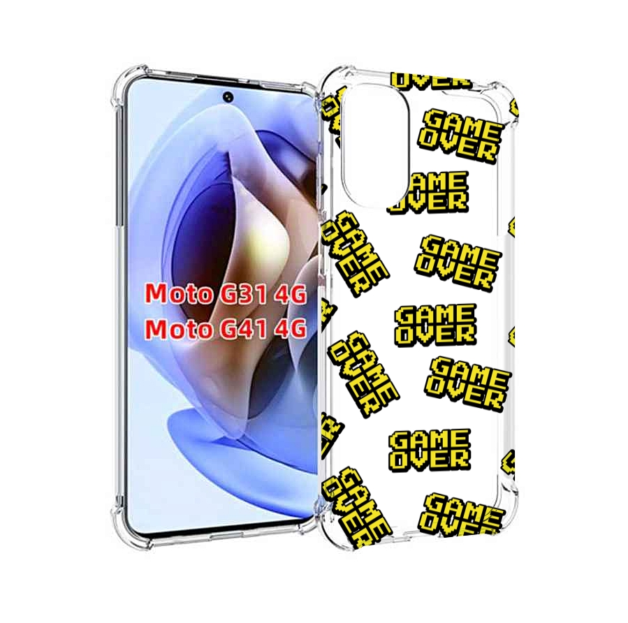 

Чехол MyPads игра-окончена для Motorola Moto G31 4G / G41 4G, Прозрачный, Tocco