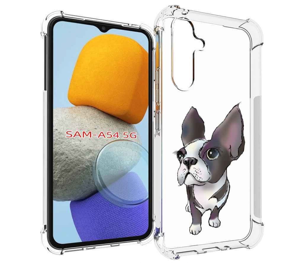 

Чехол MyPads Бульдожка для Samsung Galaxy A54, Tocco
