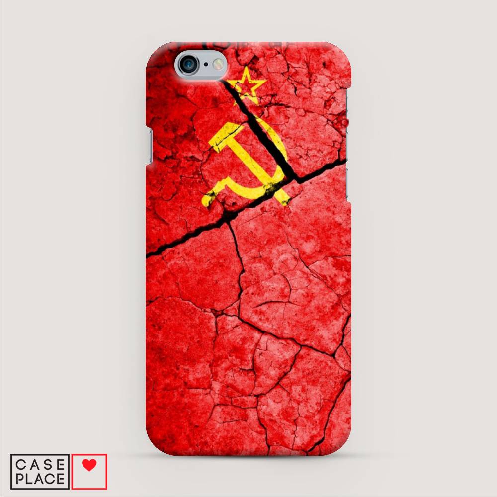 

Пластиковый чехол "СССР" на Apple iPhone 6, 10420-4