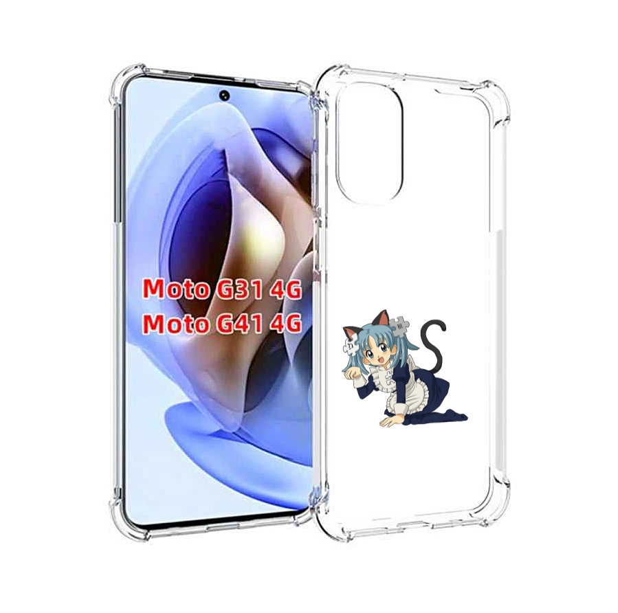 

Чехол MyPads аниме3 для Motorola Moto G31 4G / G41 4G, Прозрачный, Tocco