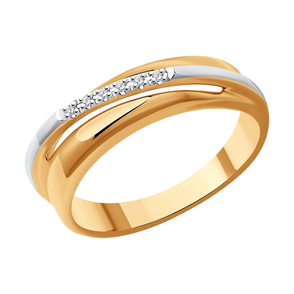 

Кольцо из серебра р. 18 Diamant 93-210-01746-1, бриллиант, 93-210-01746-1