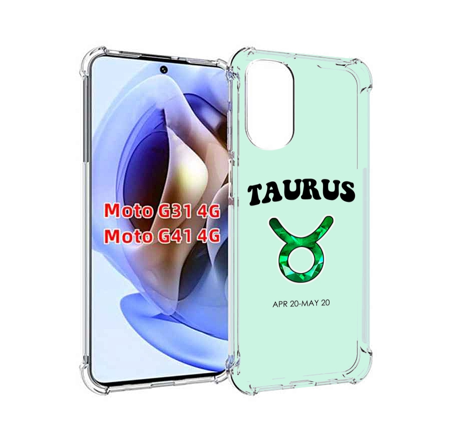 

Чехол MyPads знак-зодиака-телец-1 для Motorola Moto G31 4G / G41 4G, Прозрачный, Tocco