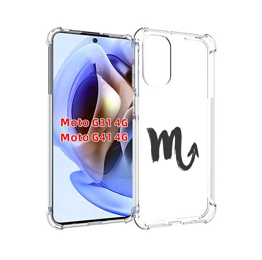 

Чехол MyPads знак-зодиака-скорпион-7 для Motorola Moto G31 4G / G41 4G, Прозрачный, Tocco