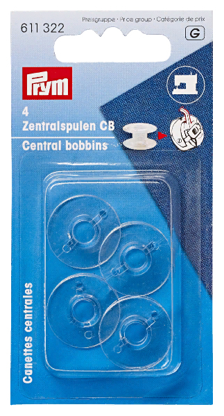 Пластиковые шпульки Prym 611322 4 шт 249₽