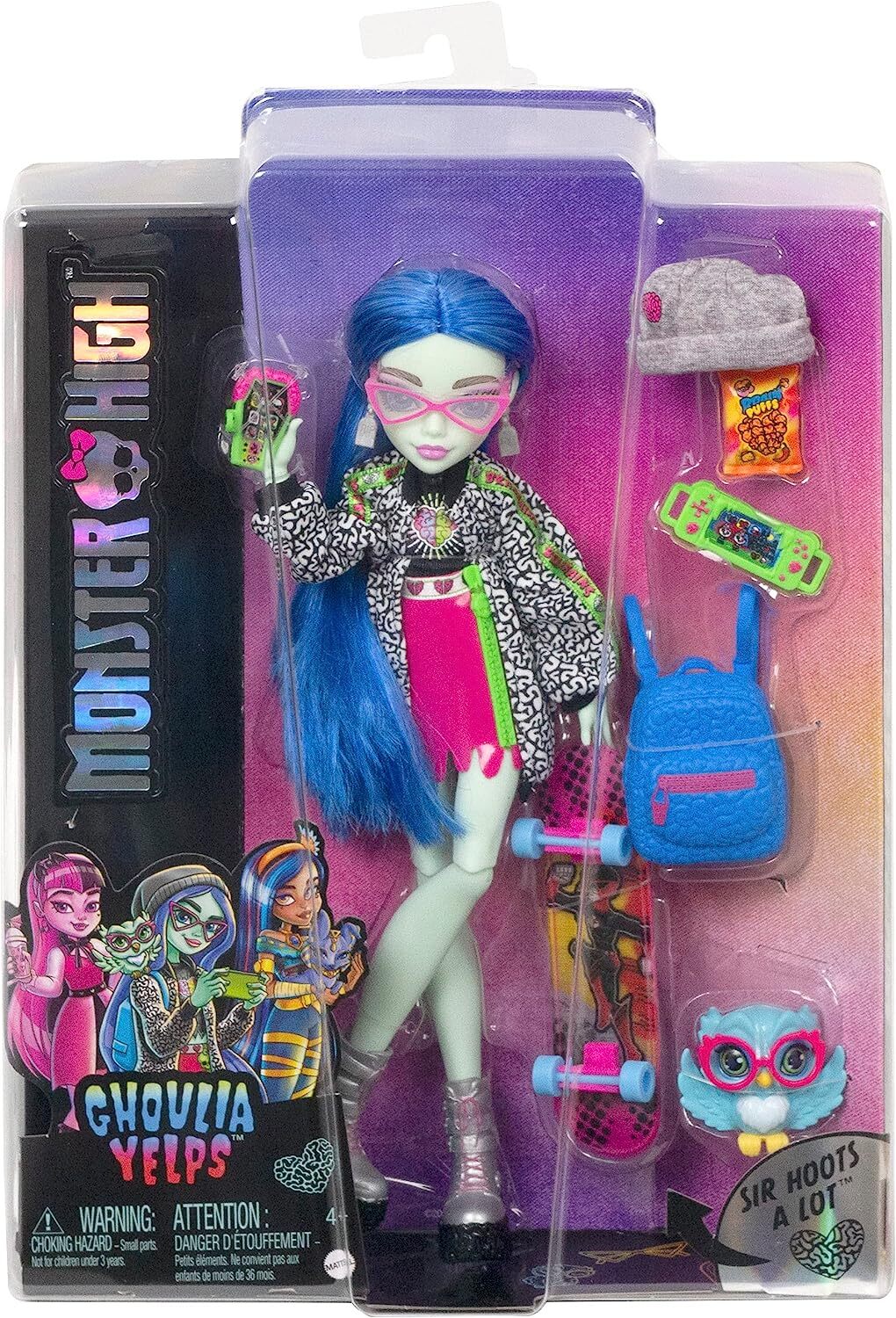 Кукла Monster High, 3 поколение, Гулия Йелпс