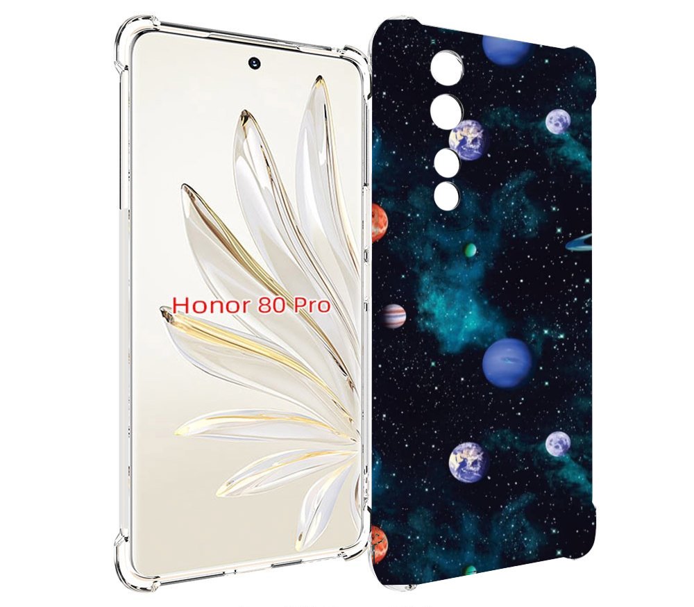 

Чехол MyPads космическое-пространство для Honor 80 Pro, Прозрачный, Tocco