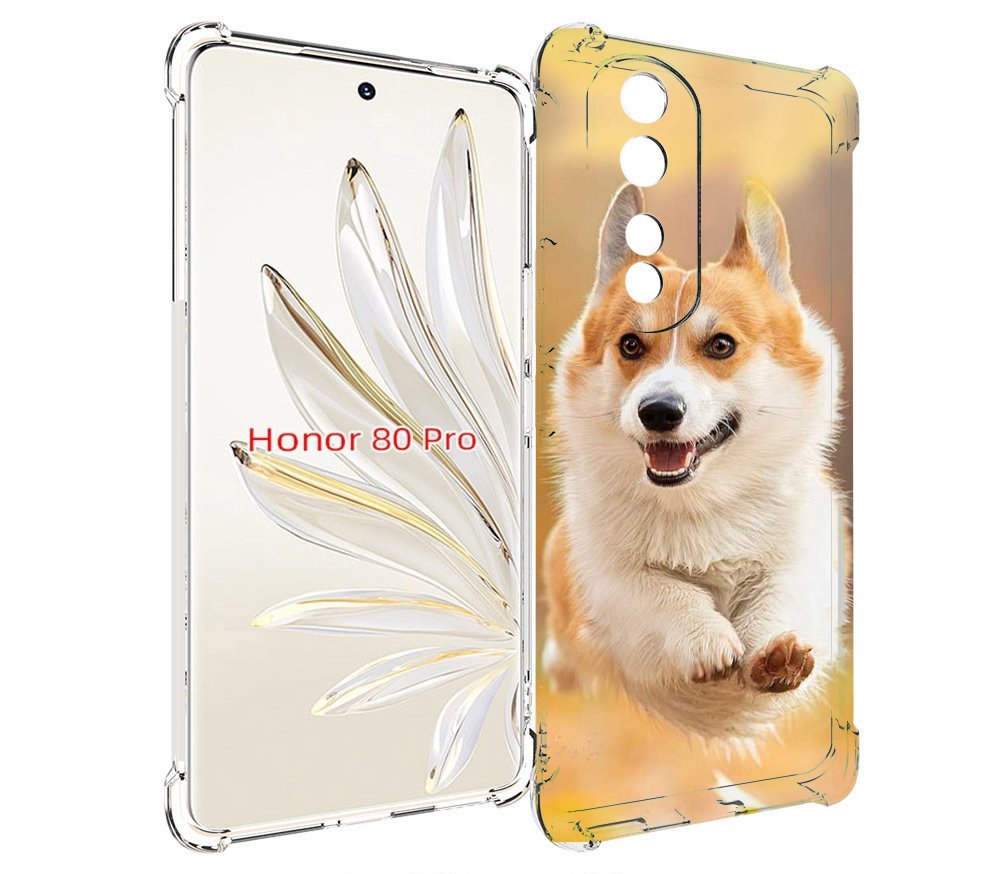 

Чехол MyPads когри собака для Honor 80 Pro, Прозрачный, Tocco