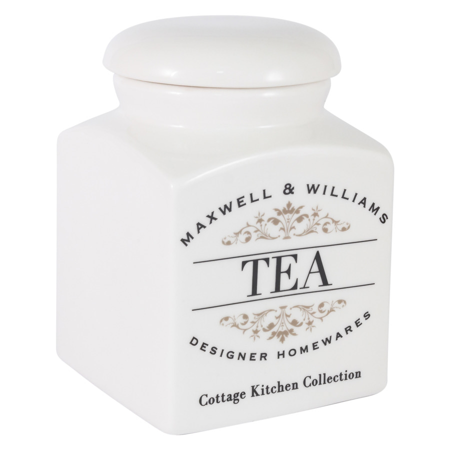 фото Банка для сыпучих продуктов tea maxwell & williams "cottage kitchen", 0,5л, фарфор, п/к