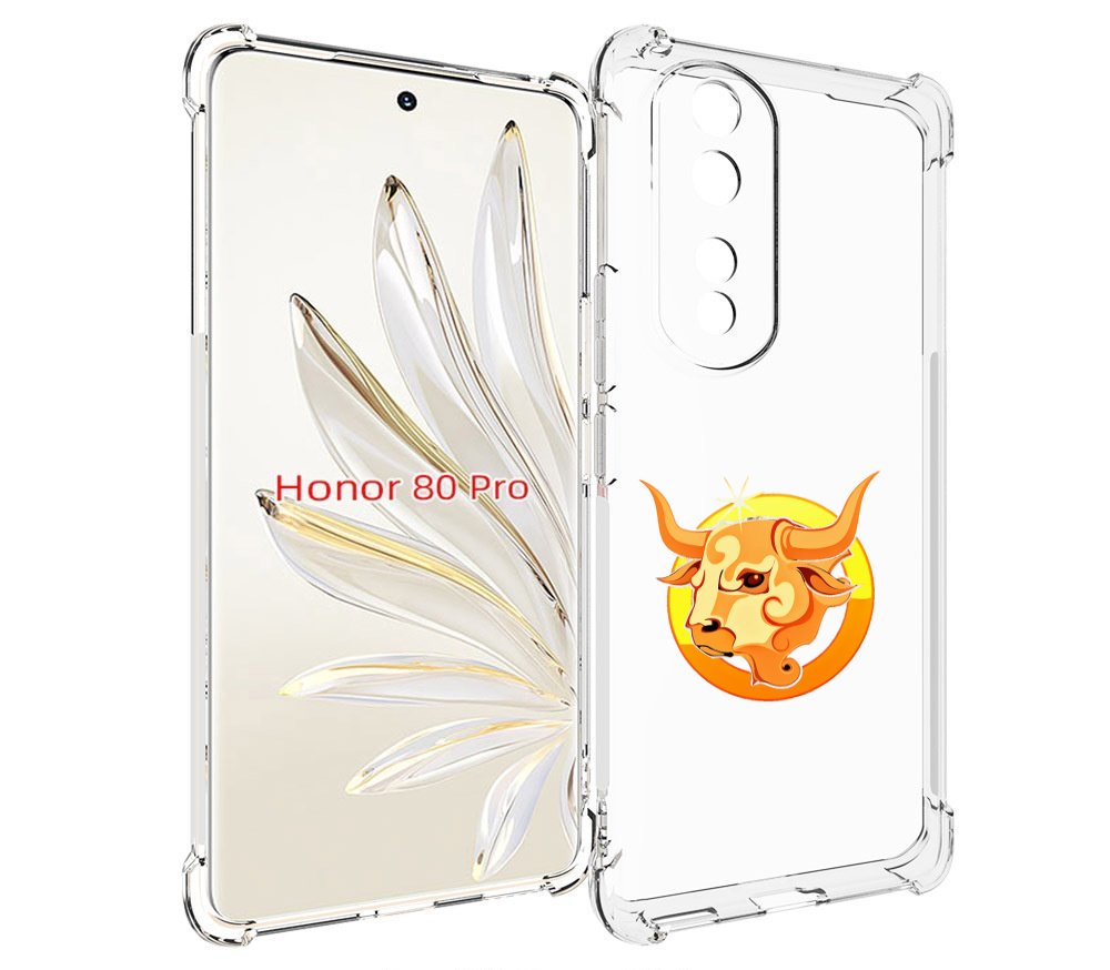 

Чехол MyPads знак-зодиака-телец-6 для Honor 80 Pro, Прозрачный, Tocco
