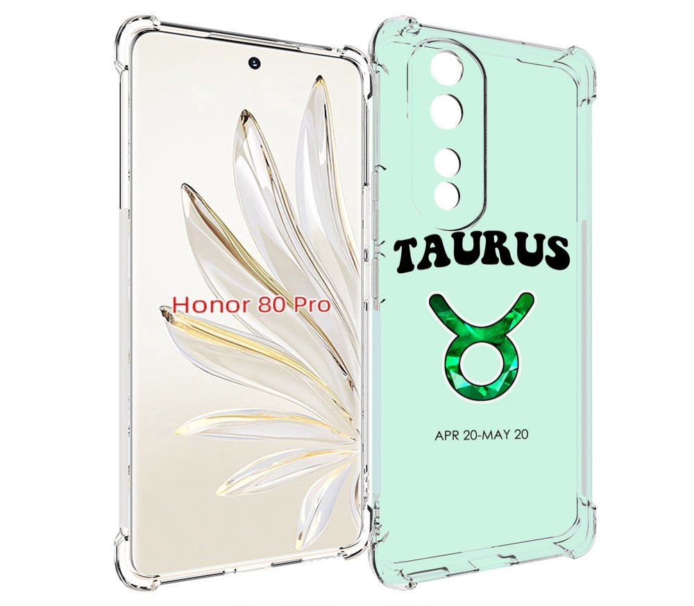

Чехол MyPads знак-зодиака-телец-1 для Honor 80 Pro, Прозрачный, Tocco