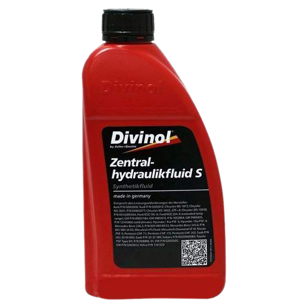Масло Трансмиссионное Divinol Zentralhydraulikfluid S 1Л DIVINOL арт. 28360C069