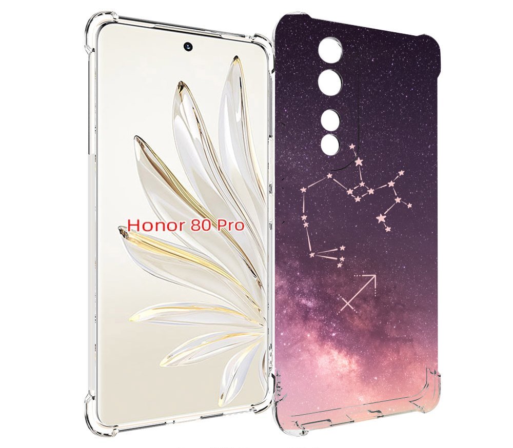 

Чехол MyPads знак-зодиака-стрелец-2 для Honor 80 Pro, Прозрачный, Tocco