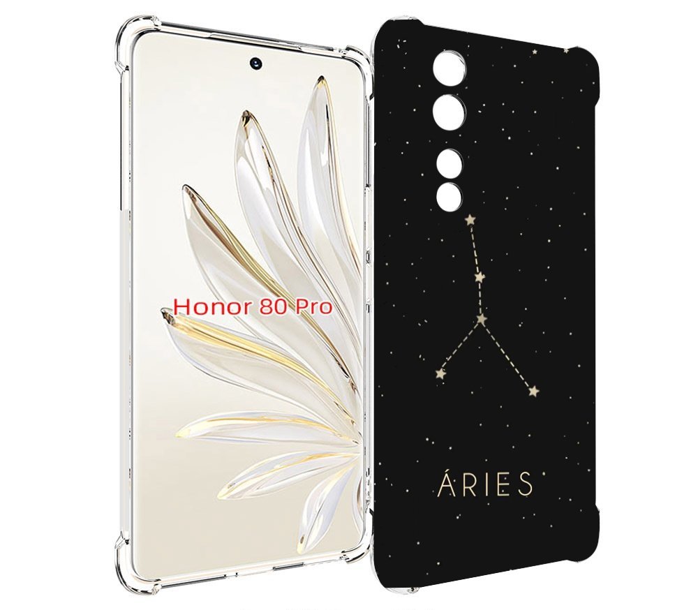 

Чехол MyPads знак-зодиака-овен-3 для Honor 80 Pro, Прозрачный, Tocco