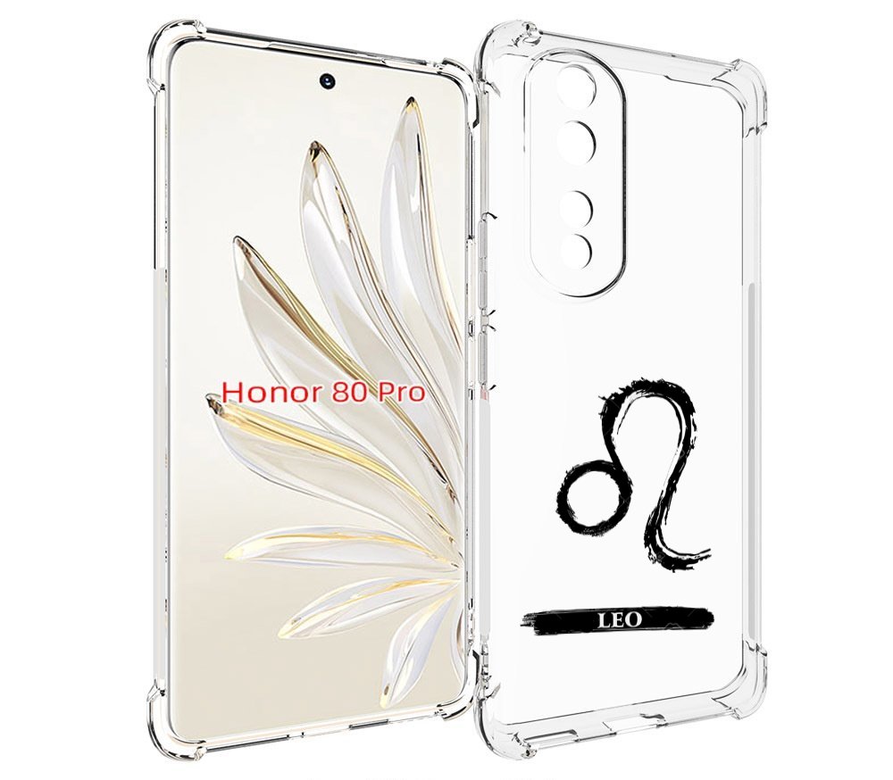 

Чехол MyPads знак-зодиака-лев-7 для Honor 80 Pro, Прозрачный, Tocco
