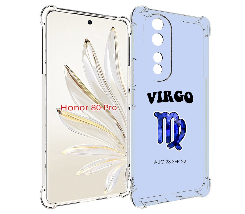 

Чехол MyPads знак-зодиака-дева-1 для Honor 80 Pro, Прозрачный, Tocco