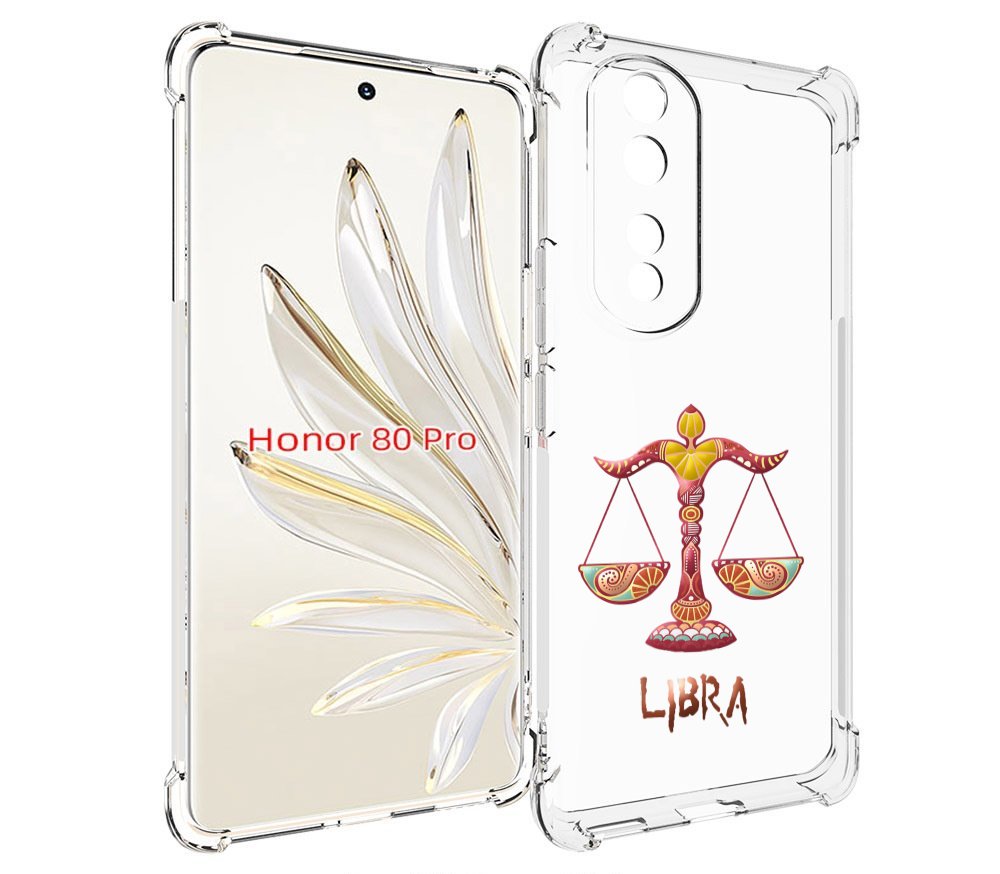 

Чехол MyPads знак-зодиака-весы-8 для Honor 80 Pro, Прозрачный, Tocco