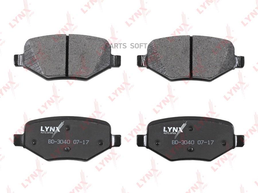 

Тормозные колодки LYNXauto задние для Ford Explorer 3.5 2014- BD3040