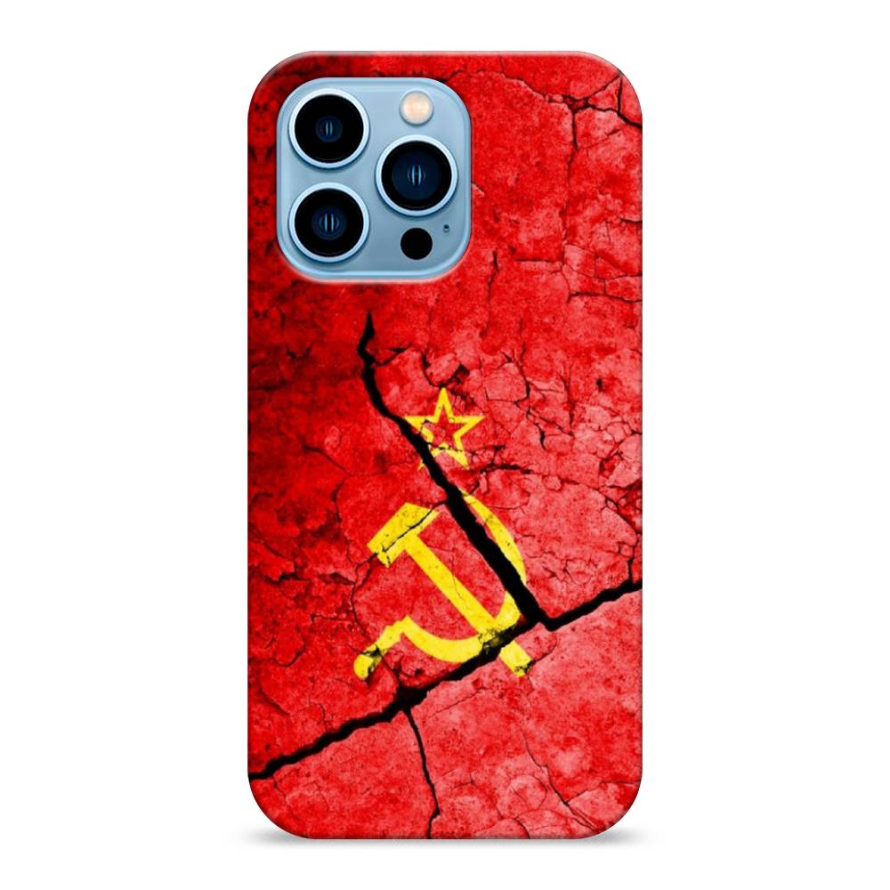 

Пластиковый чехол "СССР" на Apple iPhone 13 Pro, 14320-4