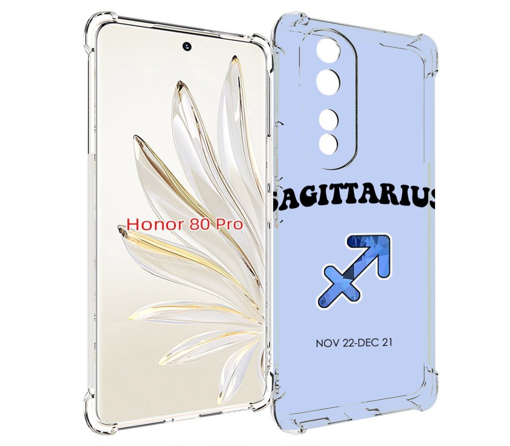 

Чехол MyPads знак зодиака стрелец 1 для Honor 80 Pro, Прозрачный, Tocco