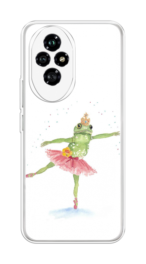 

Чехол на Honor 200 "Лягушка-балерина", Зеленый, 6124750-1