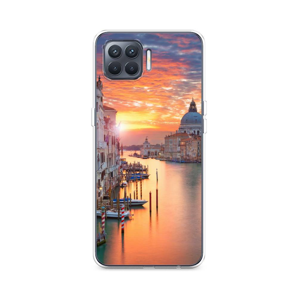 

Чехол на Oppo Reno 4 Lite "Восход 11", Розовый;оранжевый, 255350-2