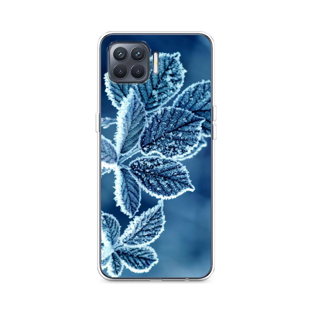 

Чехол на Oppo Reno 4 Lite "Зима 6", Голубой;белый, 255350-2