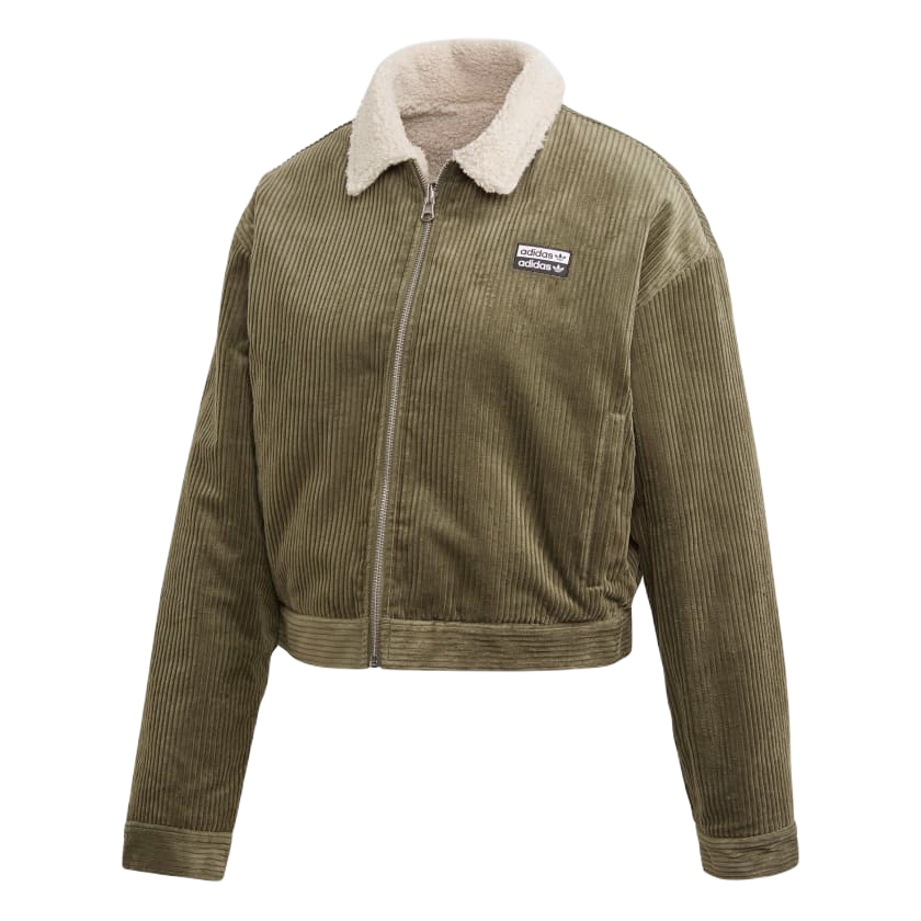 

Куртка женская Adidas Corduroy FQ2121 зеленая 42 EU, Зеленый, Corduroy