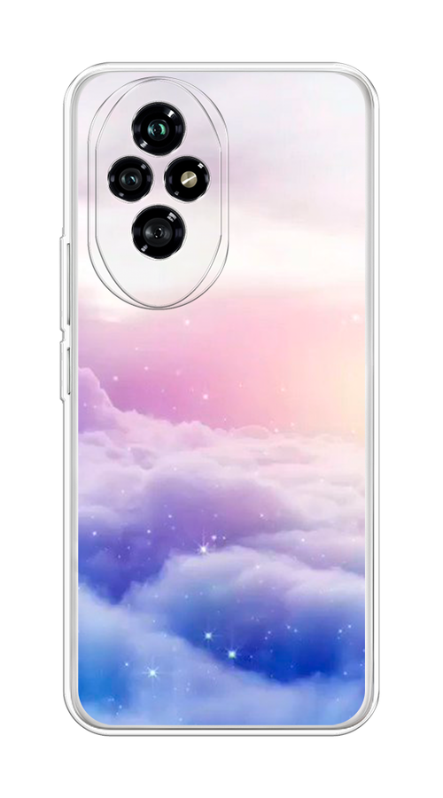 

Чехол на Honor 200 "Небеса", Голубой;белый;розовый, 6124750-1