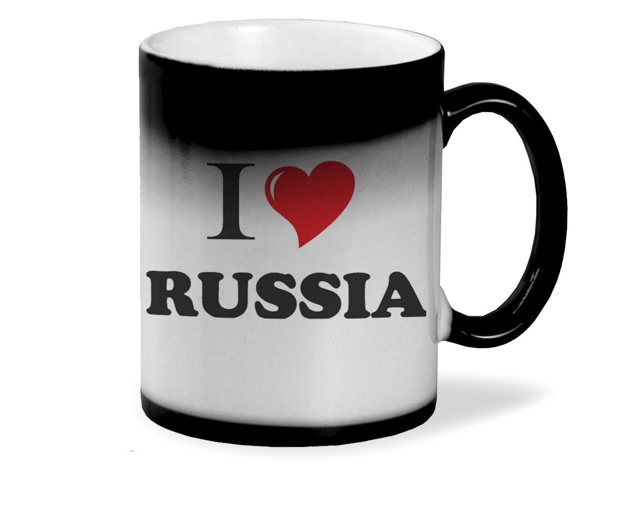 

Кружка CoolPodarok Путешествия I love Russia