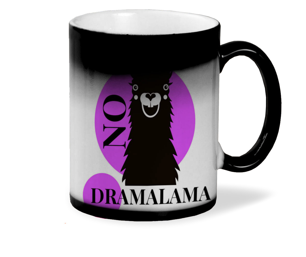 

Кружка CoolPodarok Прикол. No Dramalama Лама