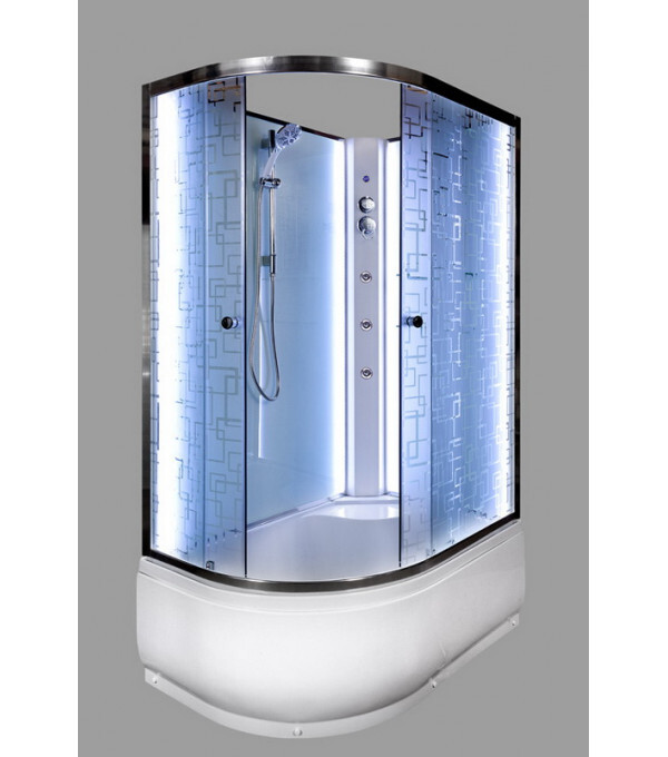 

Душевая кабина Deto EM4512RNLED+GM, EM4512RNLED+GM