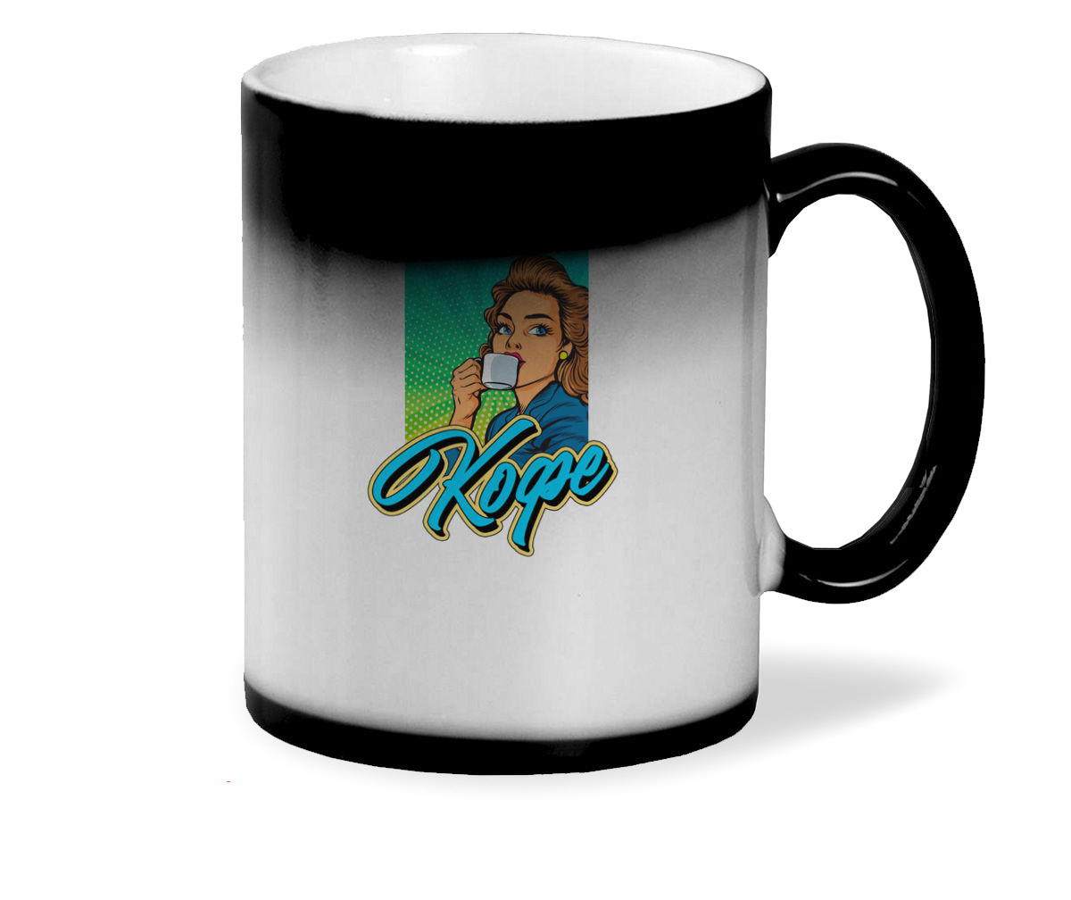 

Кружка CoolPodarok Прикол Ок но сначала кофе