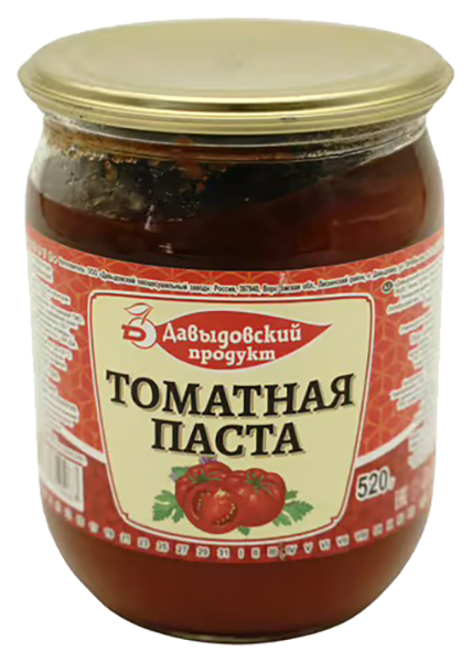 

Томатная паста Давыдовский продукт 520 г