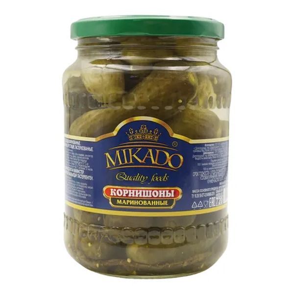 

Корнишоны Mikado маринованные 720 г