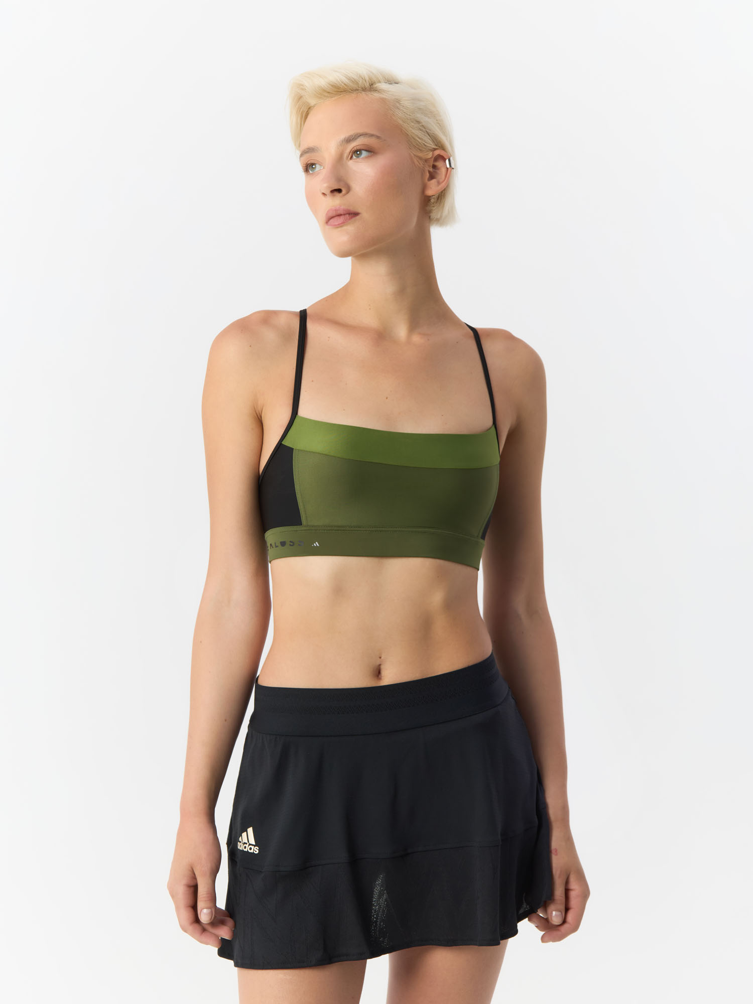 

Лиф женский Adidas Karlie Kloss GH6829 зеленый M, Karlie Kloss